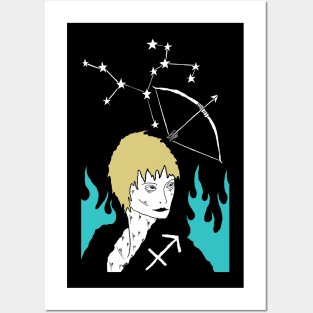 Sagittarius by Allie Hartley Posters and Art